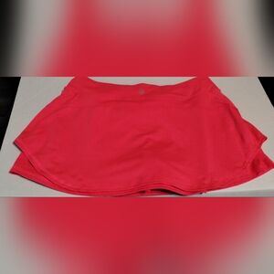 Tek Gear Red Athletic Skirt Skort